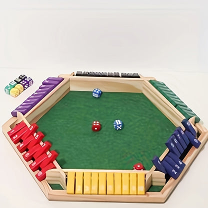 WOOD CITY Shut The Box voor 6 spelers