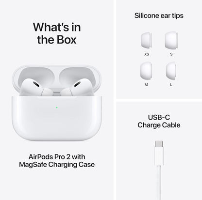 Apple AirPods Pro 2 (2e generatie) met MagSafe case van 279,- NU 199,-