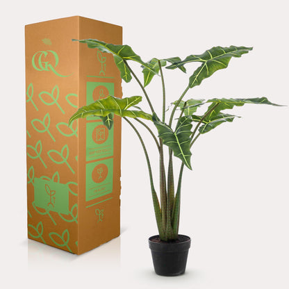 Alocasia Frydek - Olifantsoor | ↕120 cm - Kunstplant