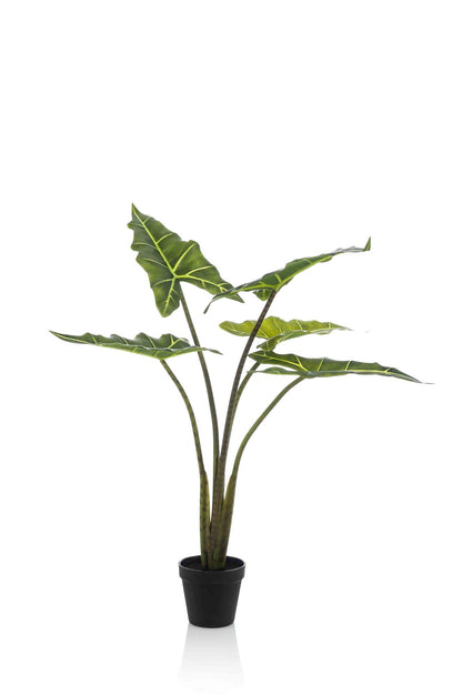 Alocasia Frydek - Olifantsoor | ↕80 cm - Kunstplant