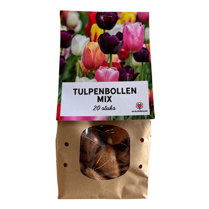 20x Tulpenbollen Mix – Kleurrijke Tulpenmix