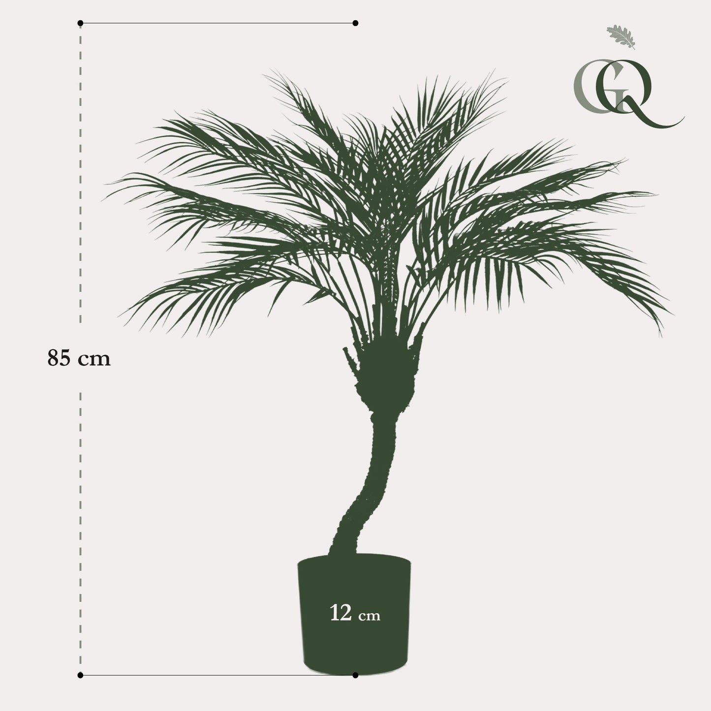 Chamaedorea - Bergpalm | ↕85 cm - Kunstplant