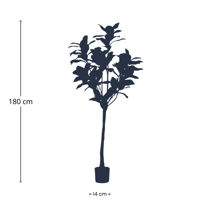 Magnolia Denudata | ↕150 cm - Kunstboom - Kunstplant