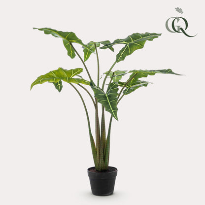 Alocasia Frydek - Olifantsoor | ↕120 cm - Kunstplant