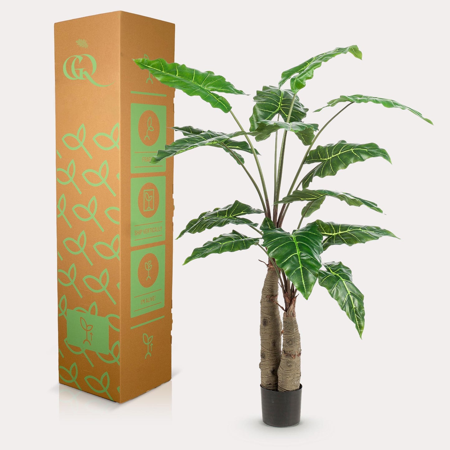 Alocasia - Olifantsoor | ↕150 cm - Kunstplant