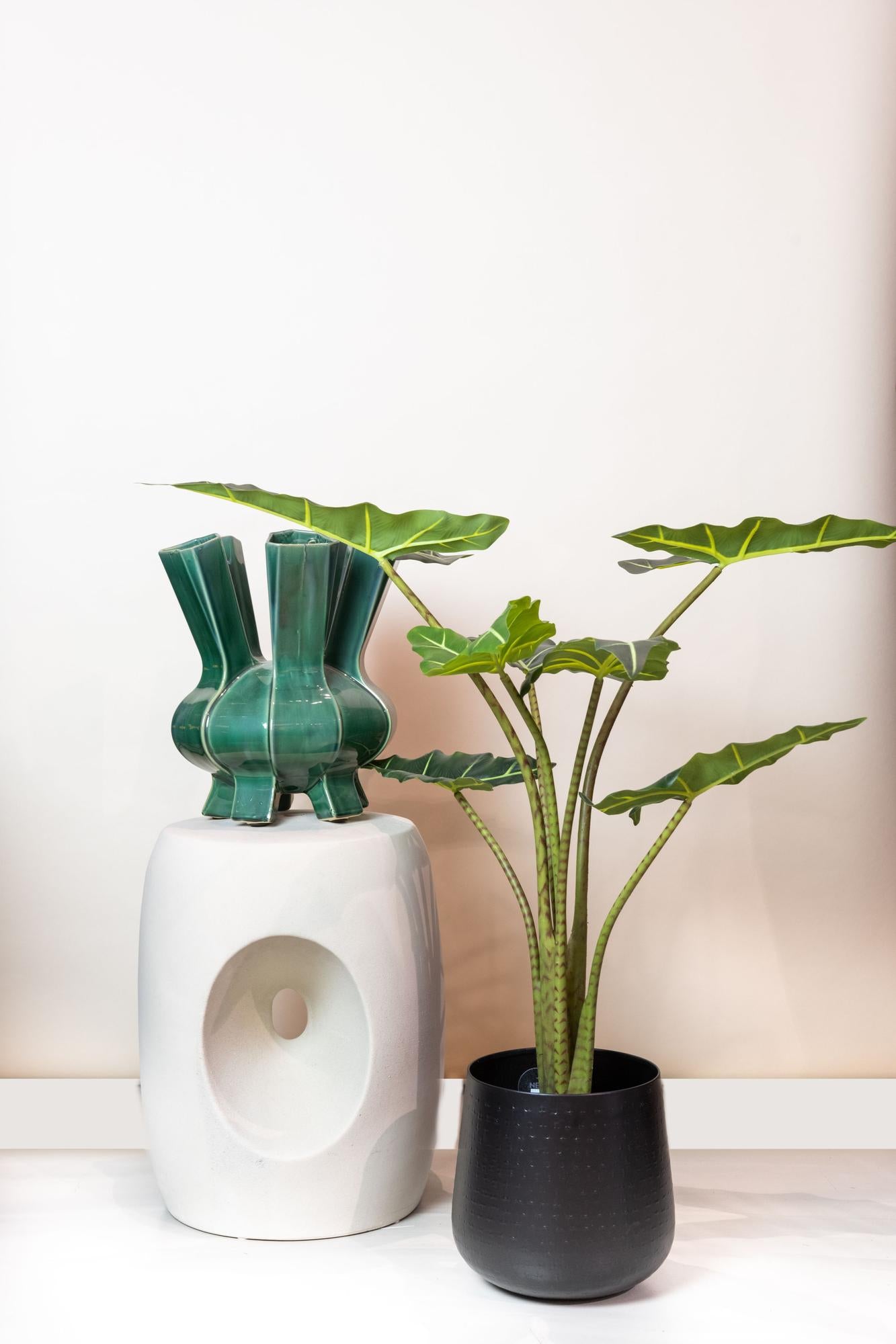 Alocasia Frydek - Olifantsoor | ↕80 cm - Kunstplant